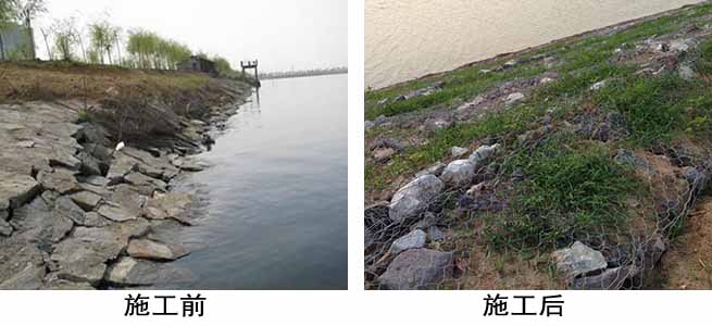 岸坡防護格賓網